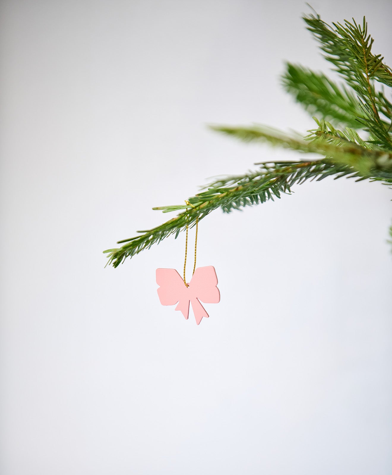 Weihnachtsbaumschmuck Metall SCHLEIFE 3er SET