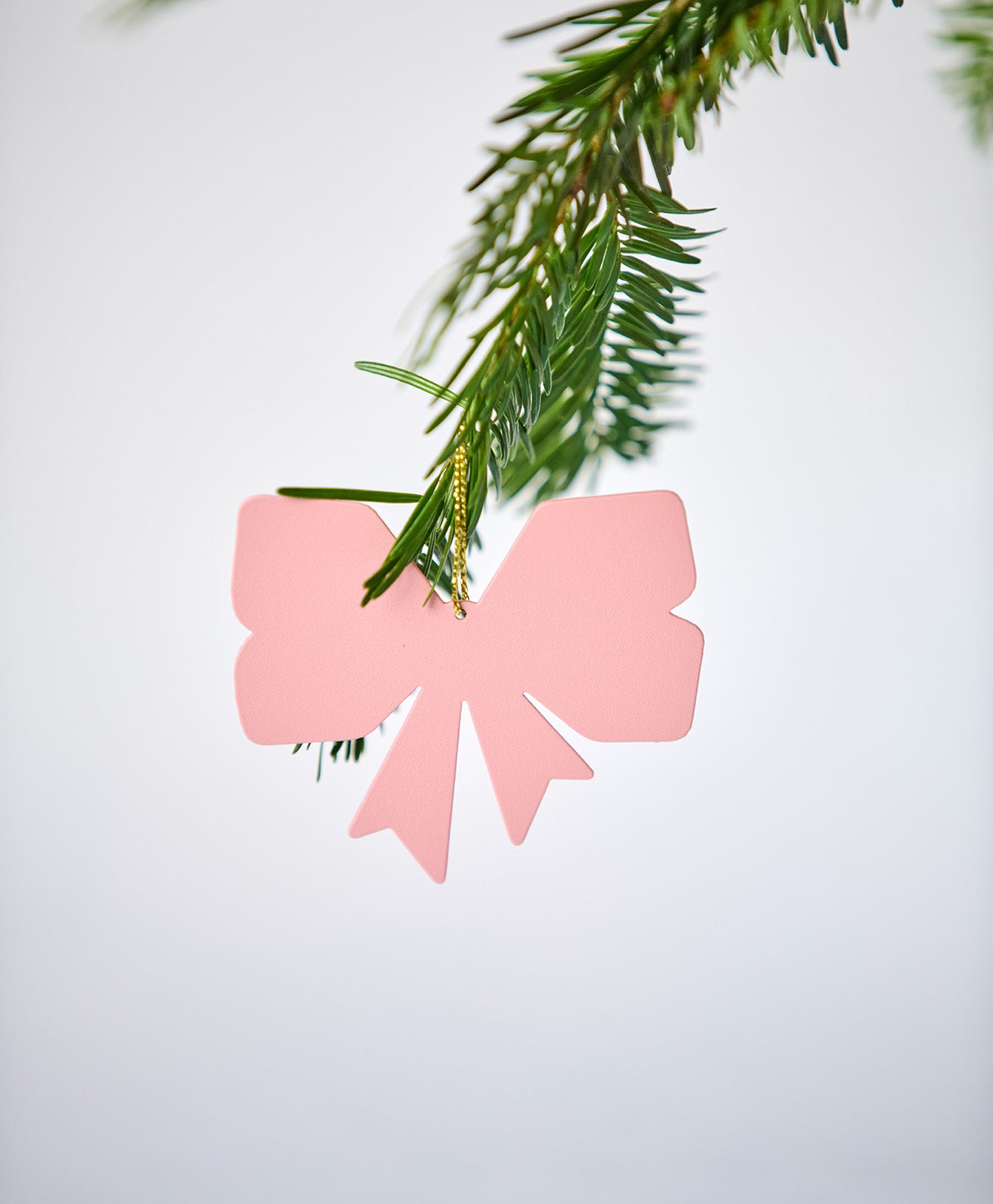 Weihnachtsbaumschmuck Metall SCHLEIFE 3er SET