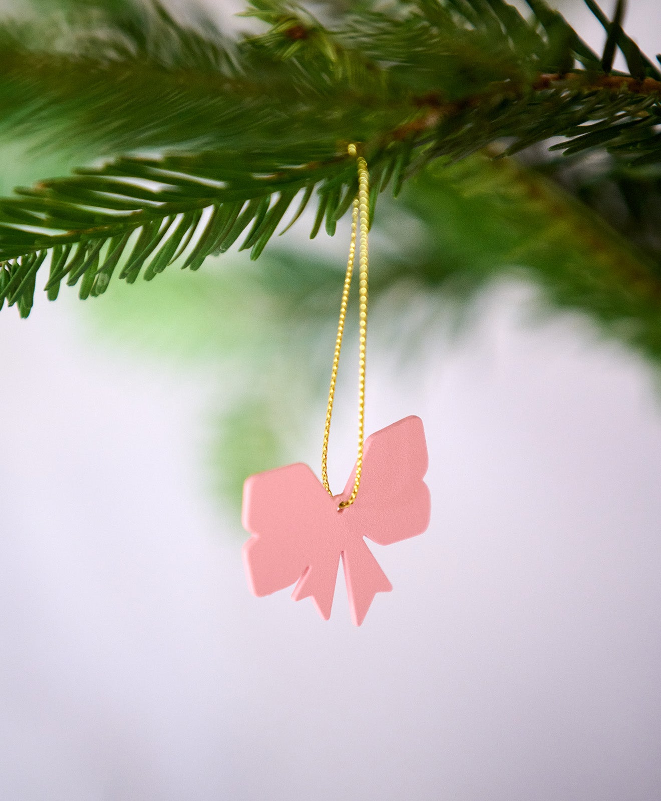 Weihnachtsbaumschmuck Metall SCHLEIFE 3er SET