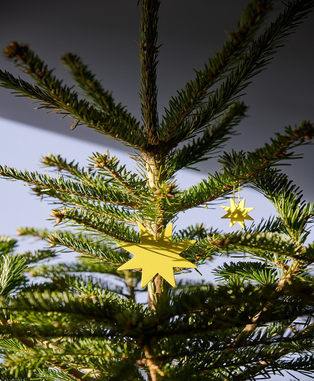 Weihnachtsbaumschmuck Metall STERN 3er SET