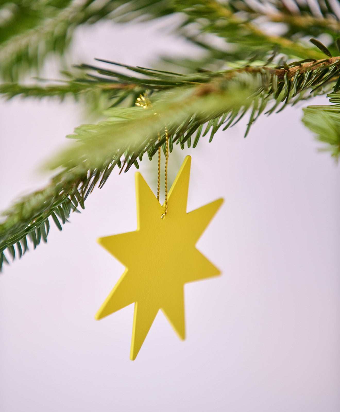 Weihnachtsbaumschmuck Metall STERN 3er SET