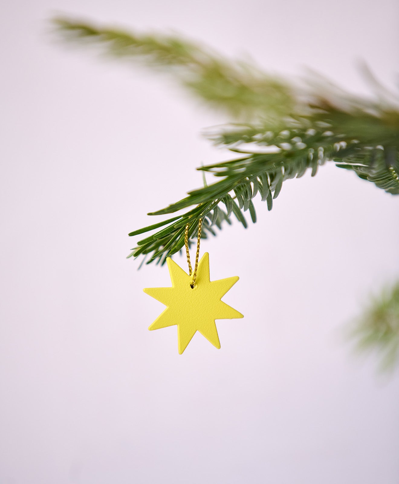 Weihnachtsbaumschmuck Metall STERN 3er SET