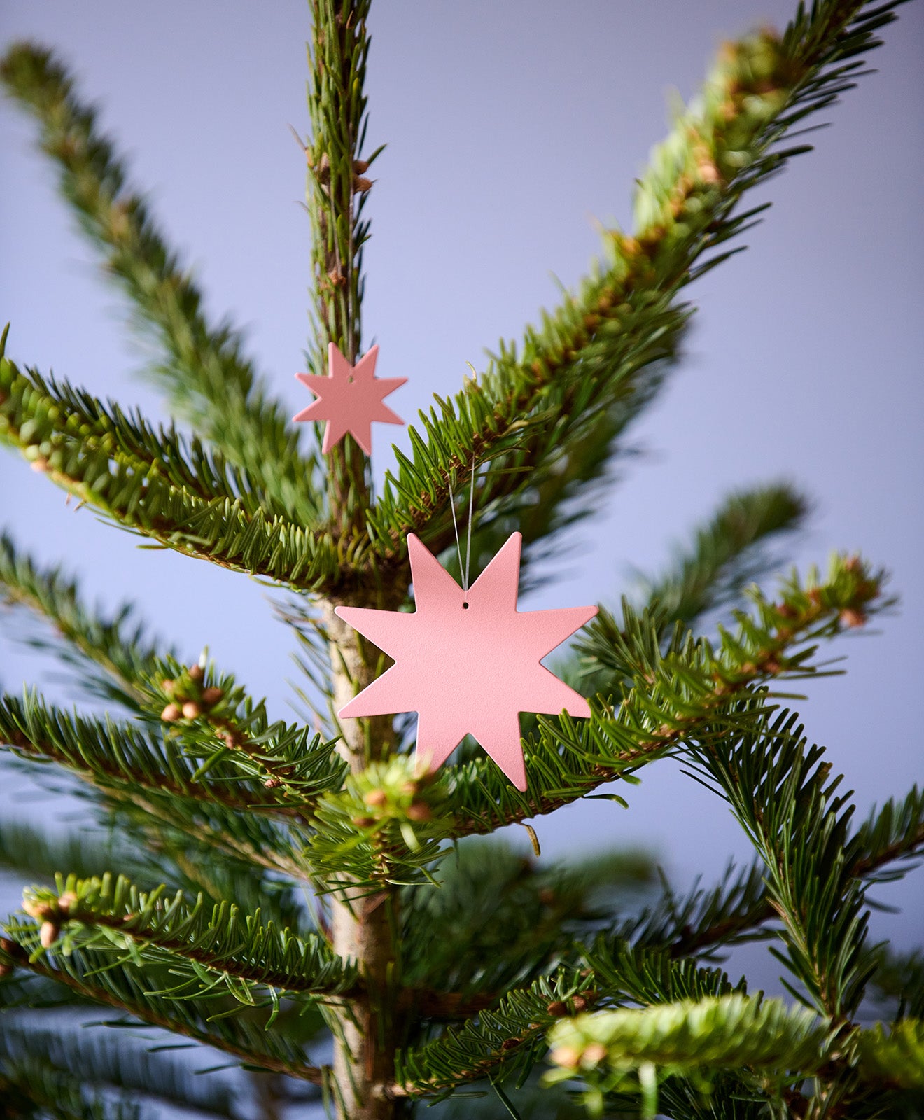 Weihnachtsbaumschmuck Metall STERN 3er SET