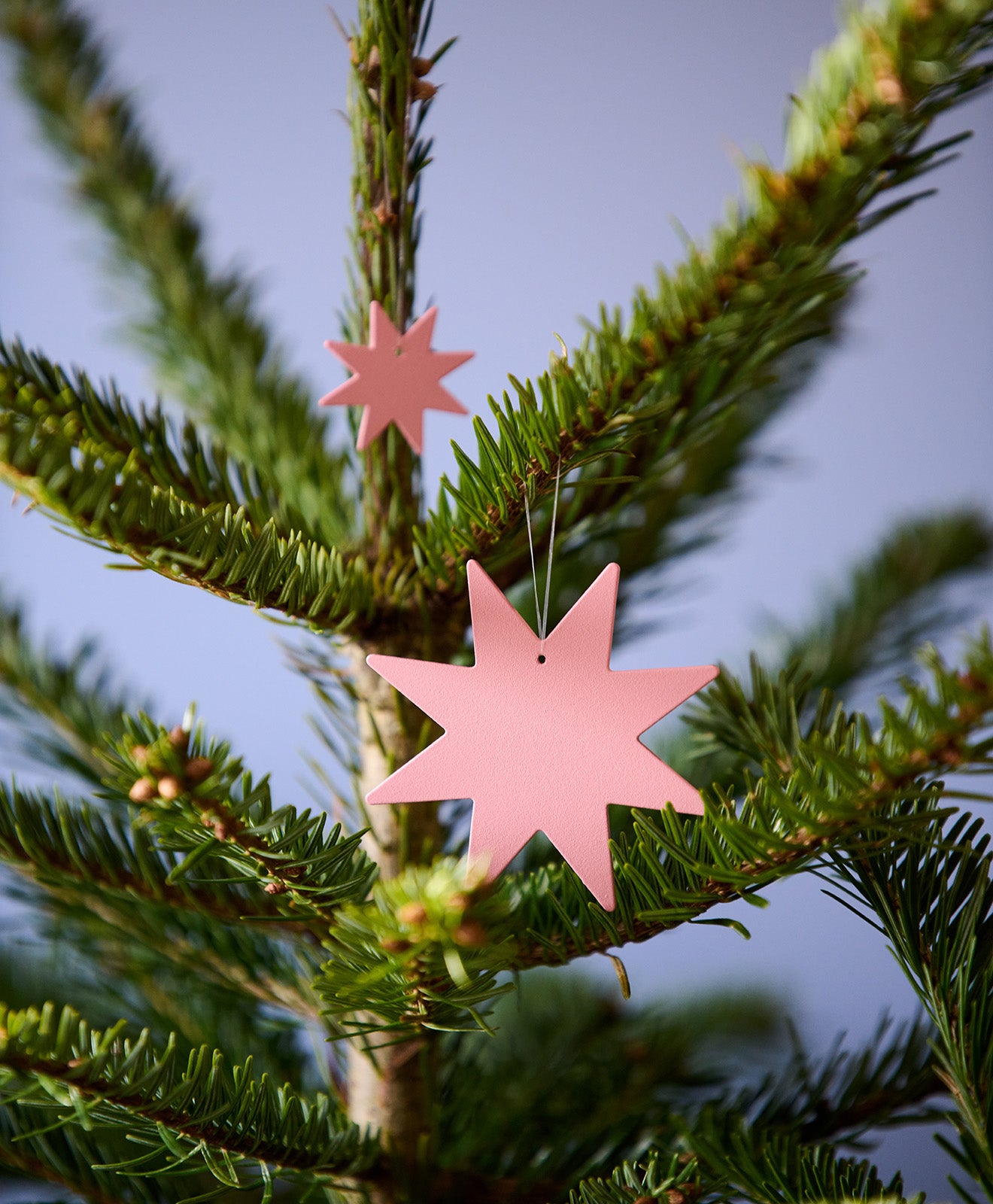 Weihnachtsbaumschmuck Metall STERN 3er SET