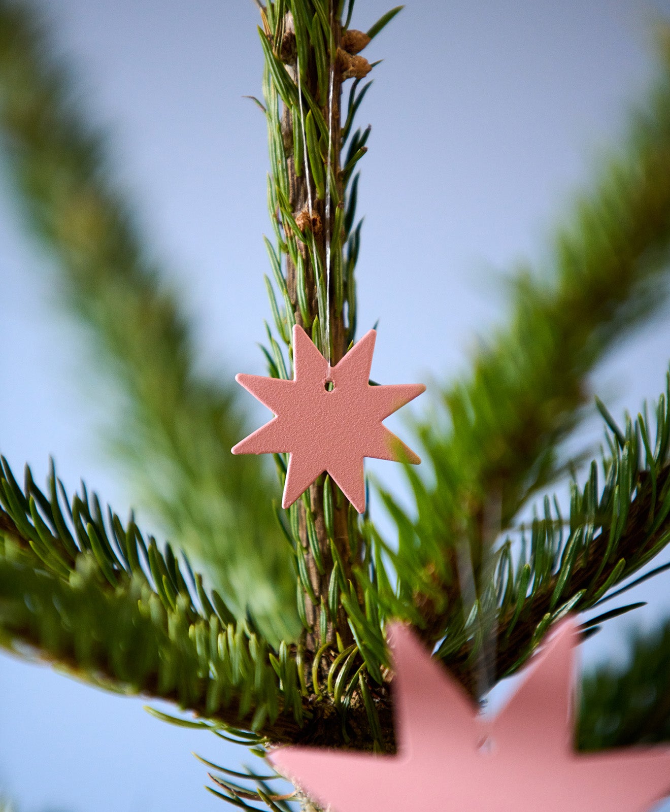 Weihnachtsbaumschmuck Metall STERN 3er SET