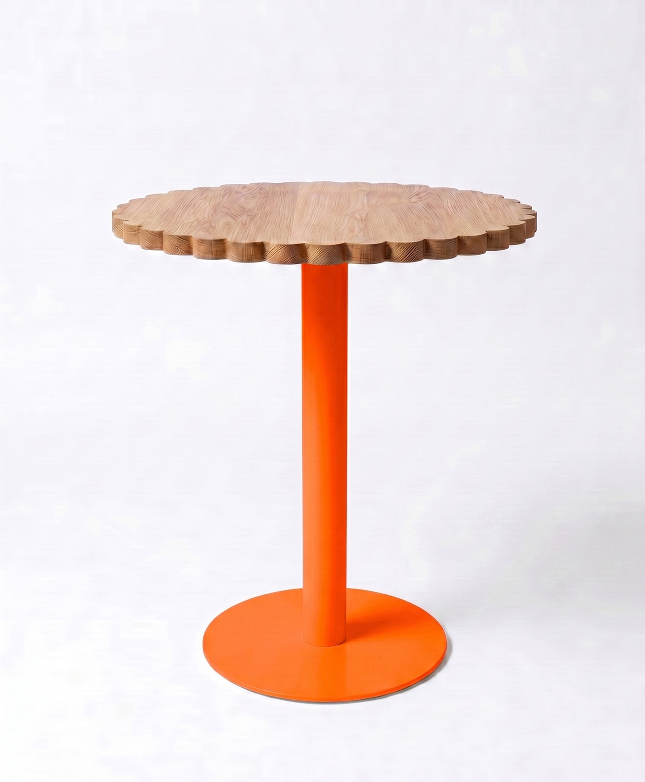 Bistrotisch rund Holz & Stahl Blume von KAWENTSMANN