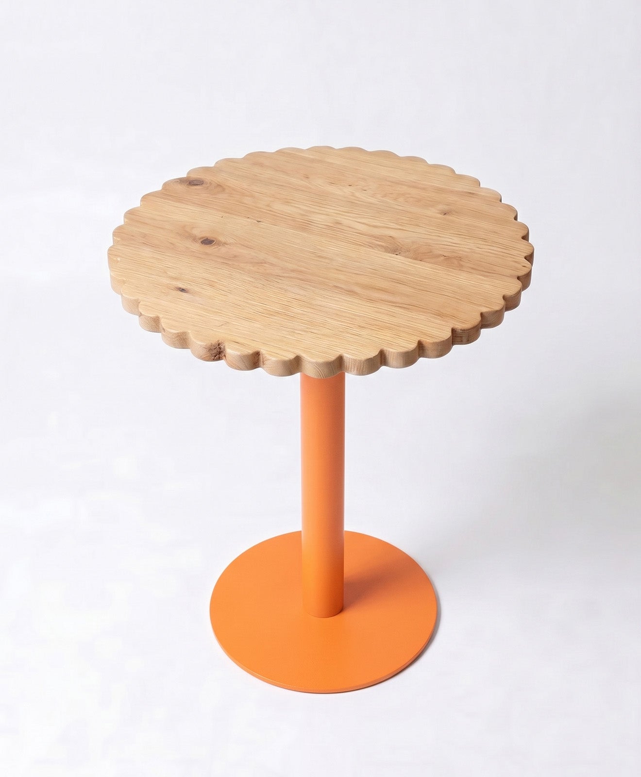 Bistrotisch rund Holz & Stahl Blume von KAWENTSMANN