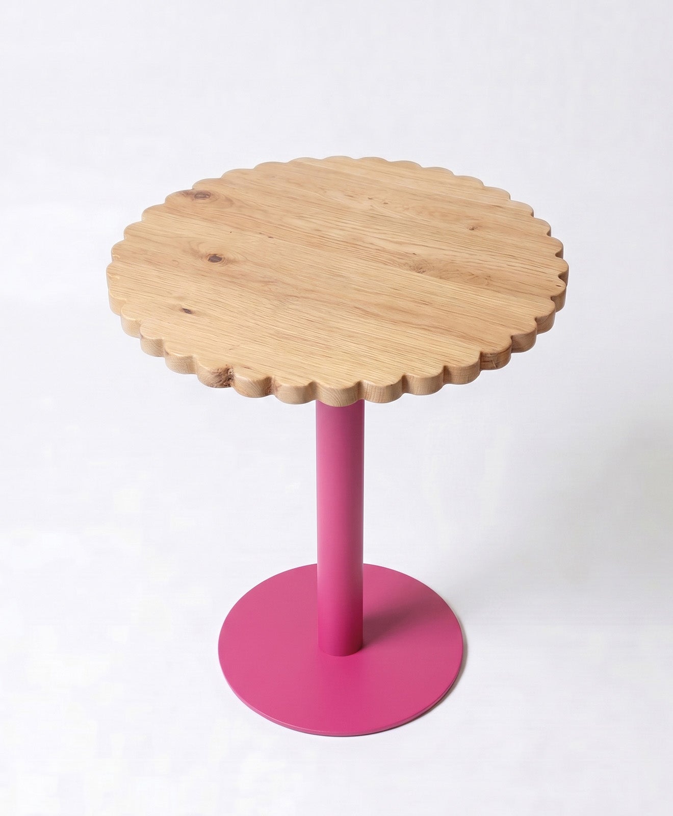 Bistrotisch rund Holz & Stahl Blume von KAWENTSMANN
