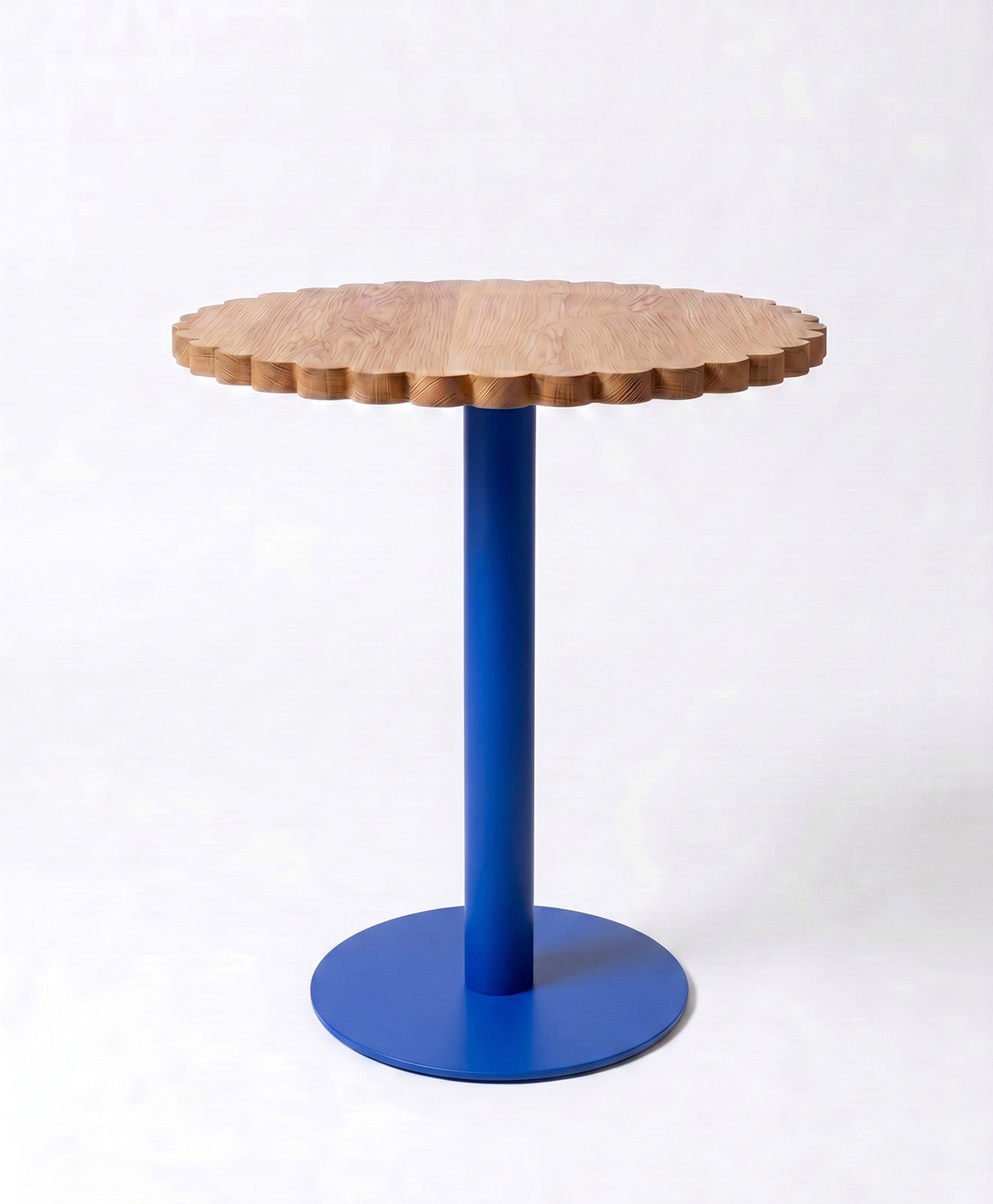 Bistrotisch rund Holz & Stahl Blume von KAWENTSMANN
