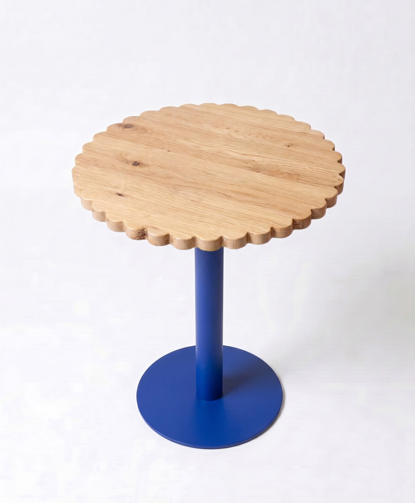 Bistrotisch rund Holz & Stahl Blume von KAWENTSMANN