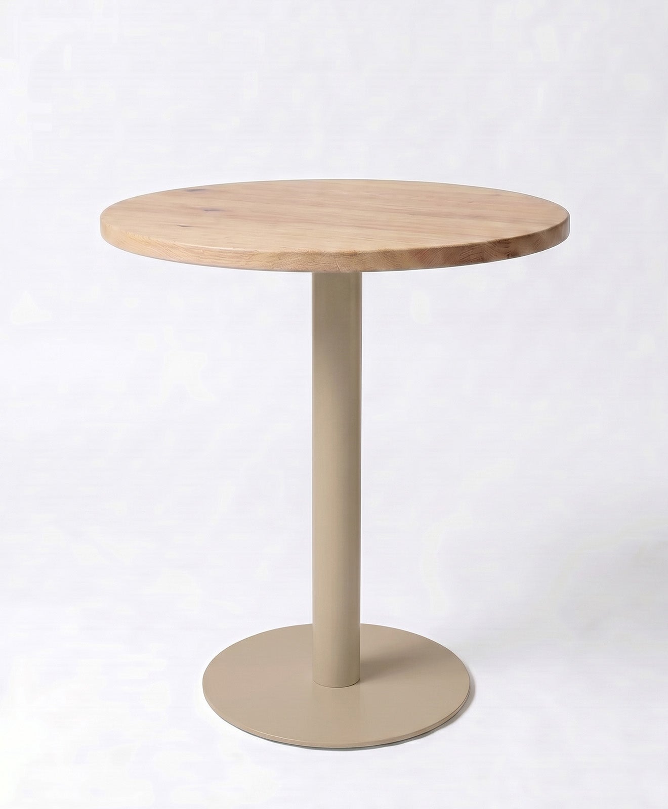 Bistrotisch rund aus Holz & Stahl ORBI