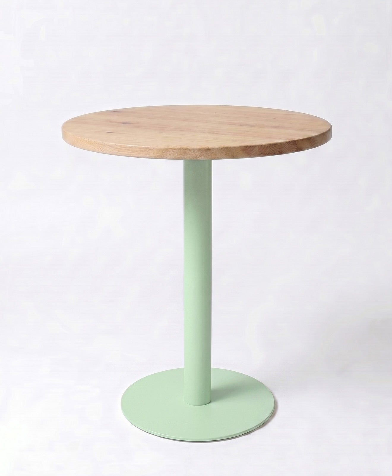 Bistrotisch rund aus Holz & Stahl ORBI