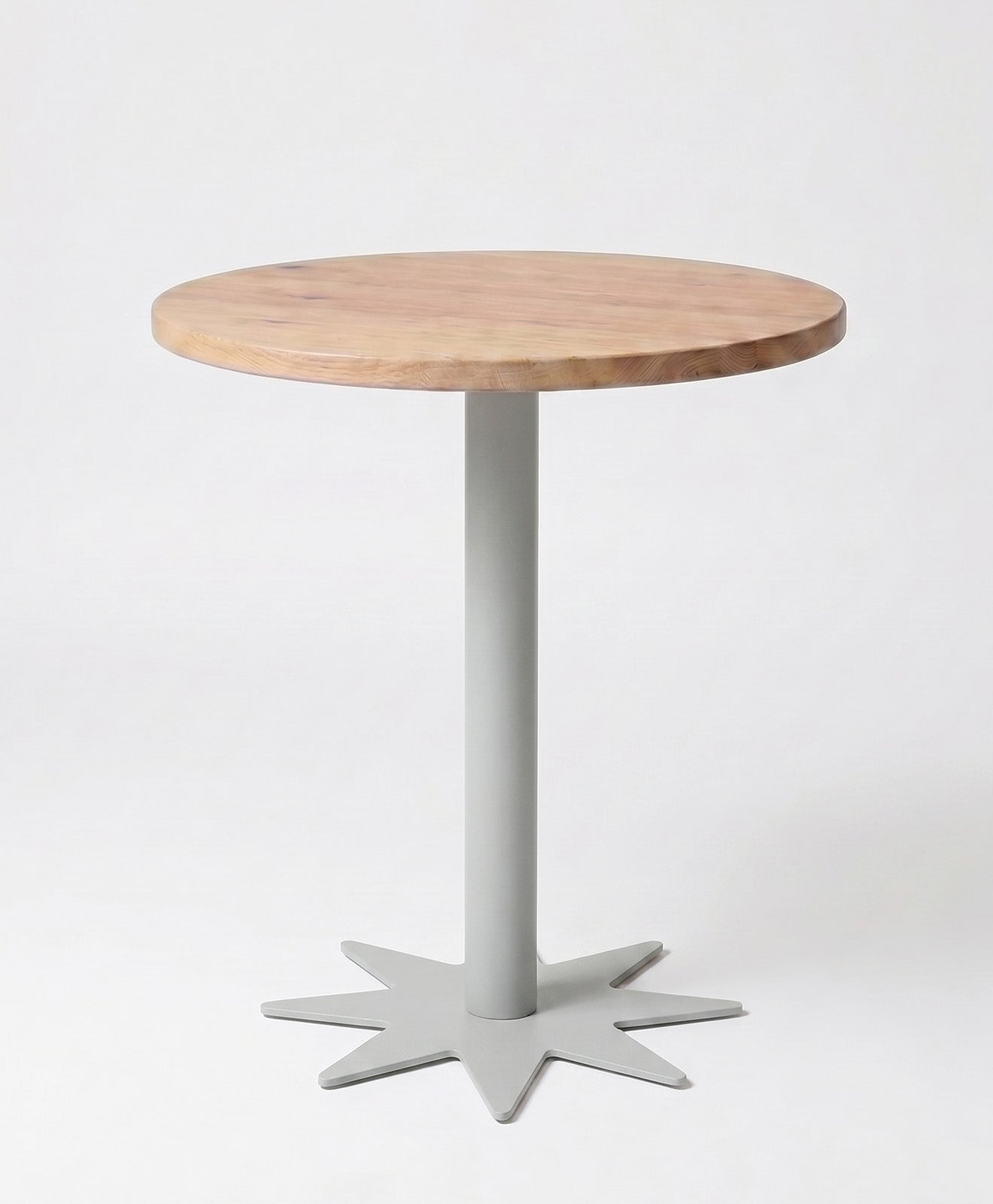 Bistrotisch rund aus Holz & Stahl STERN