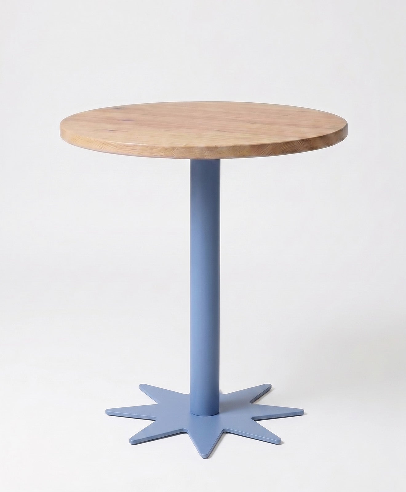 Bistrotisch rund aus Holz & Stahl STERN