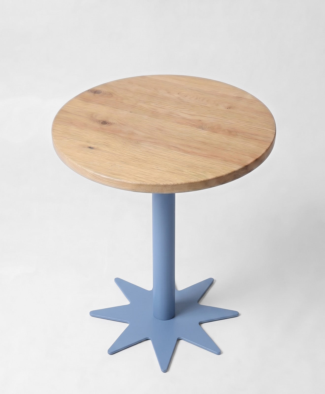 Bistrotisch rund aus Holz & Stahl STERN