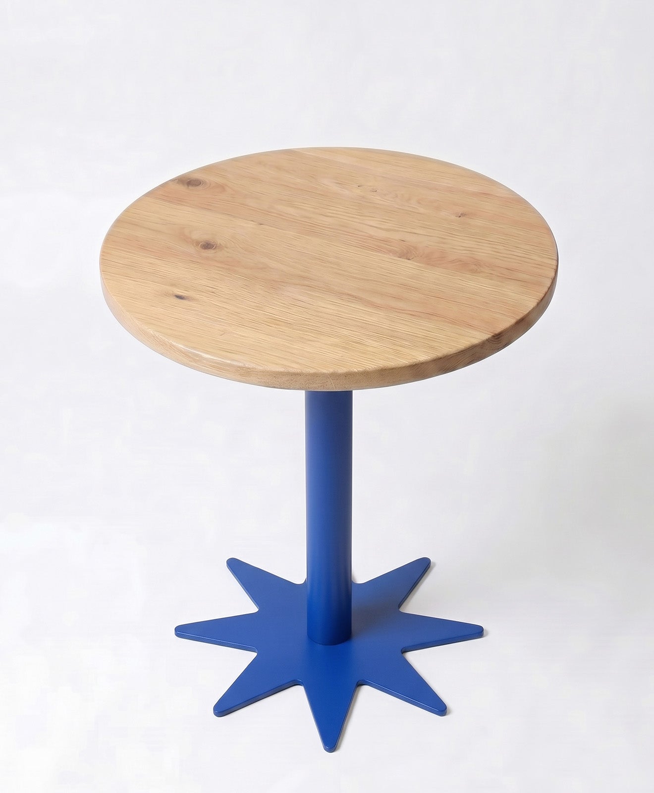 Bistrotisch rund aus Holz & Stahl STERN