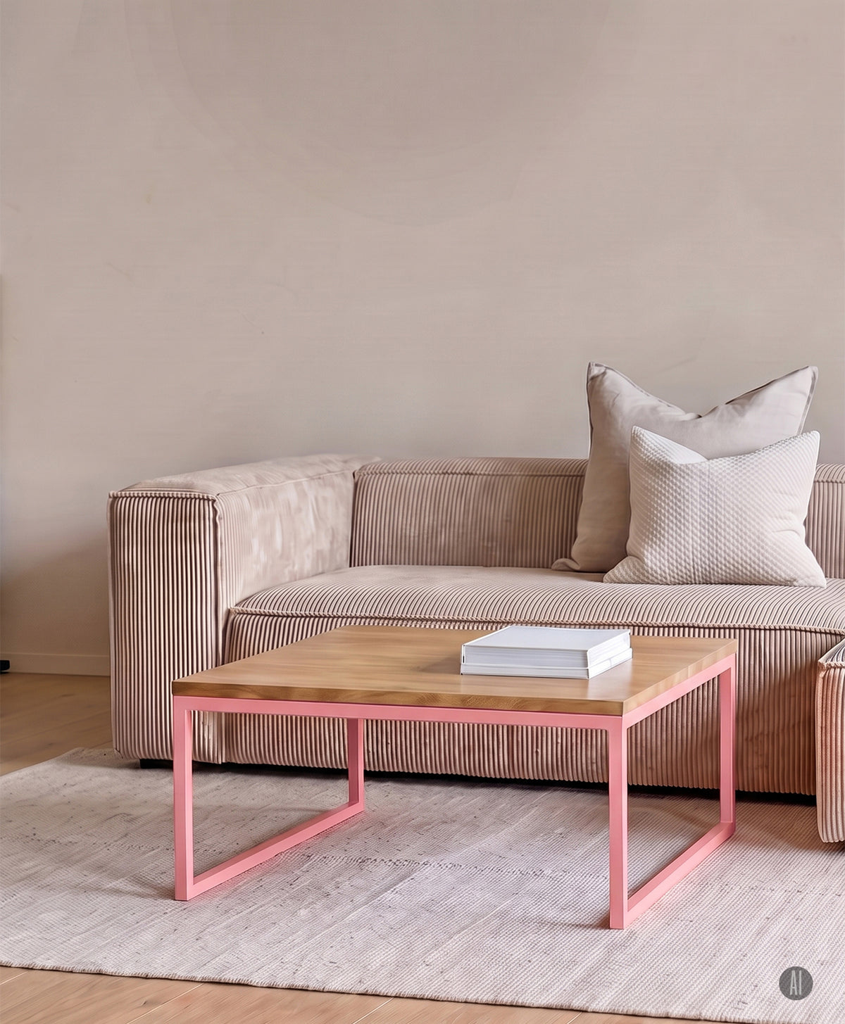 Couchtisch Holz & Metall TALON