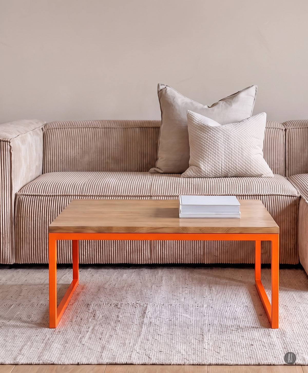 Couchtisch Holz & Metall TALON