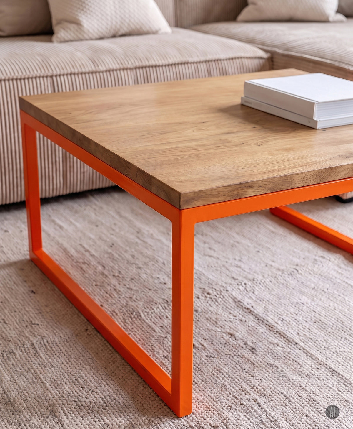 Couchtisch Holz & Metall TALON