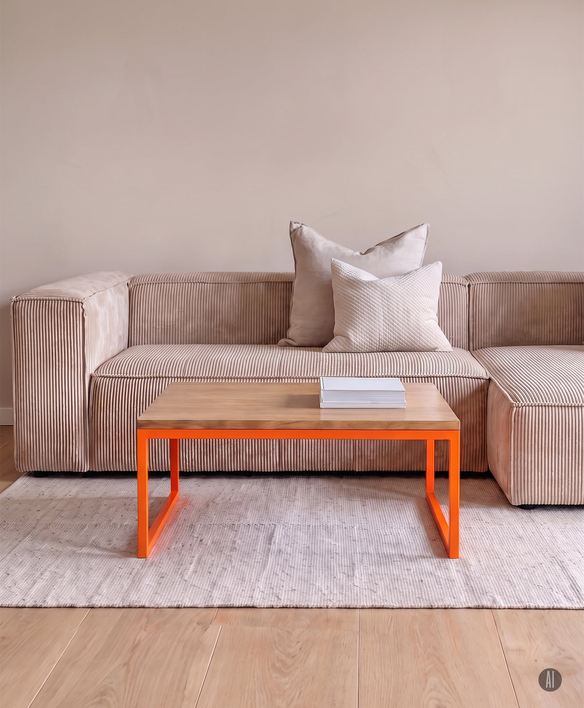 Couchtisch Holz & Metall TALON