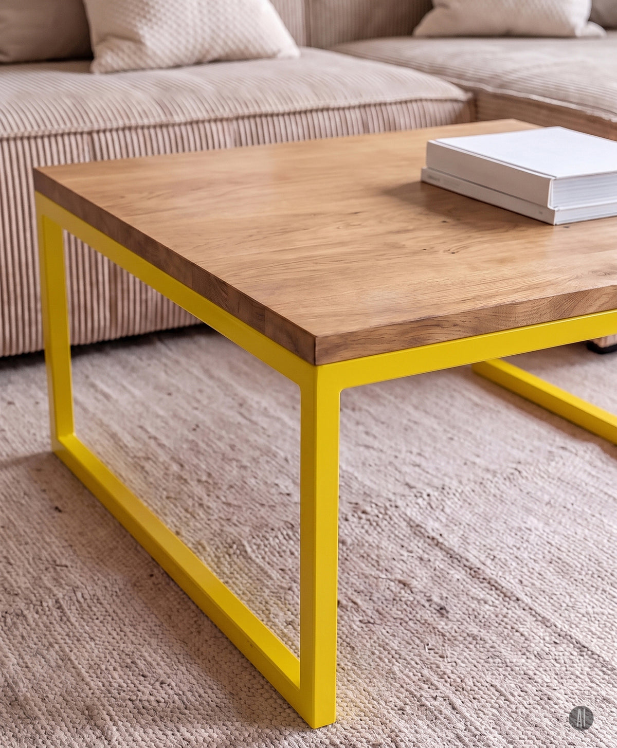 Couchtisch Holz & Metall TALON