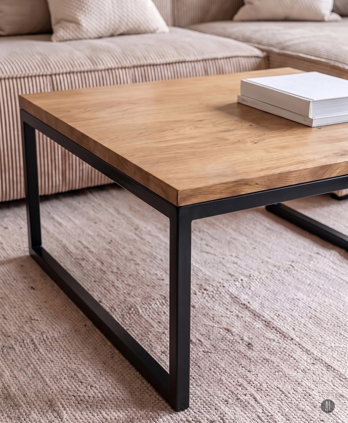 Couchtisch Holz & Metall TALON