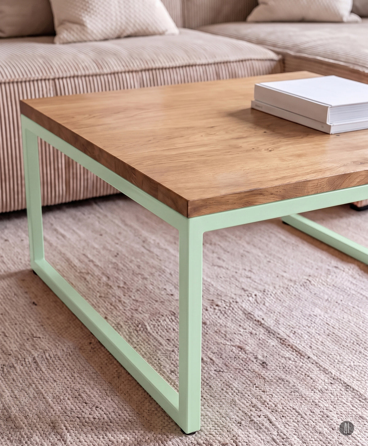 Couchtisch Holz & Metall TALON