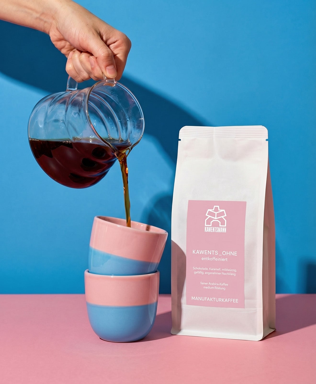 Kaffeebohnen von KAWENTSMANN - entkoffeiniert