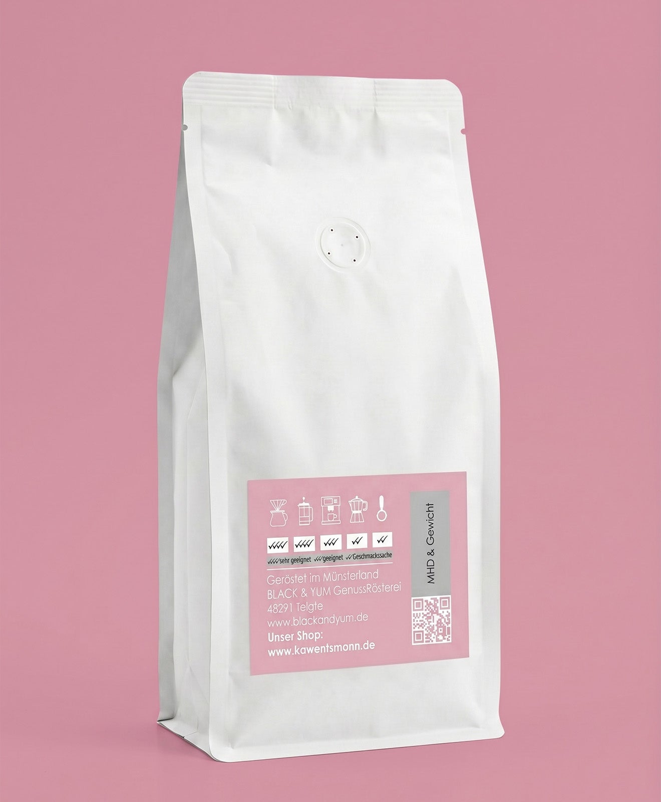 Kaffeebohnen von KAWENTSMANN - entkoffeiniert