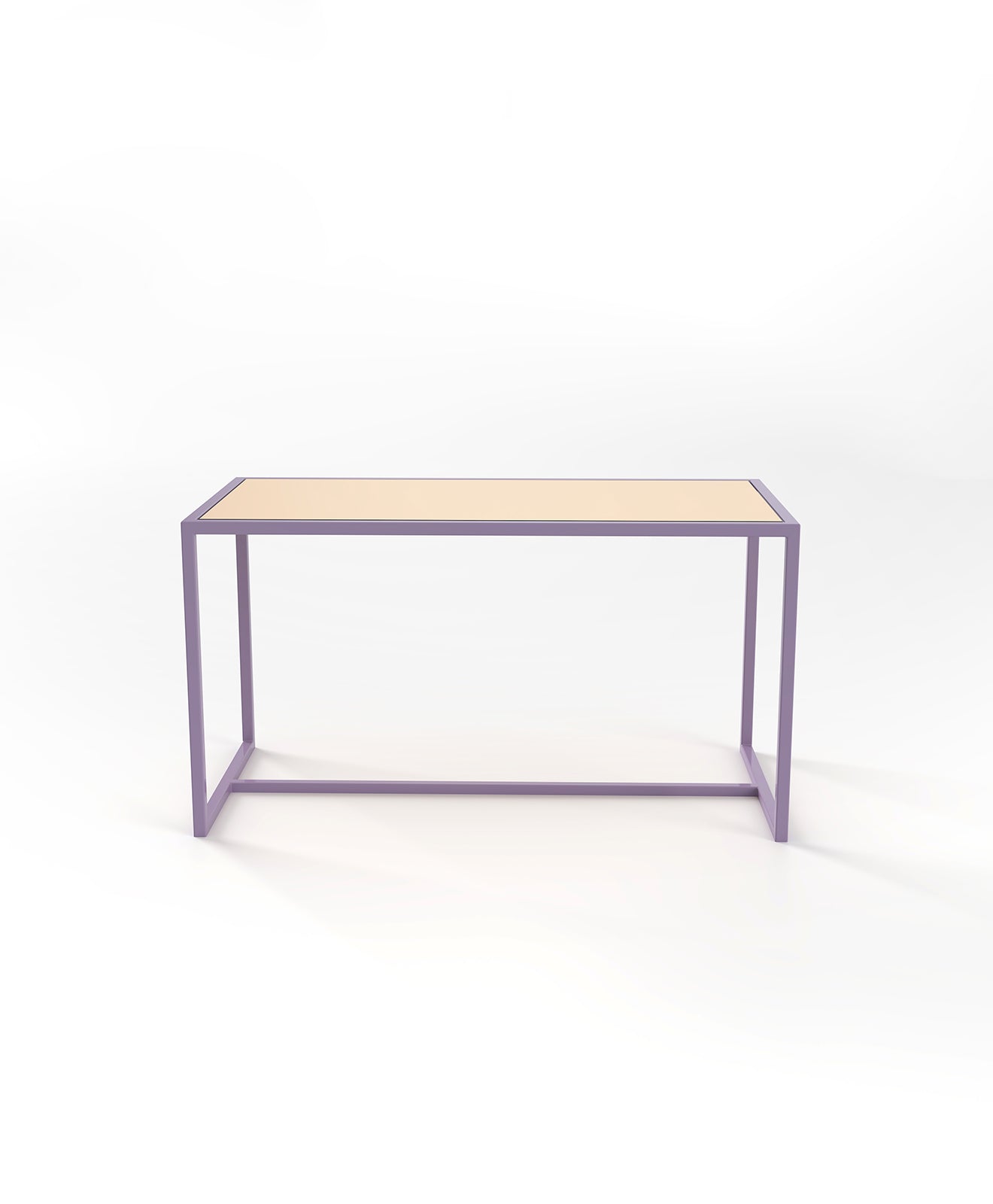 Outdoor Tisch TALON – HPL Tischplatte & Stahlgestell mit Mittelstrebe