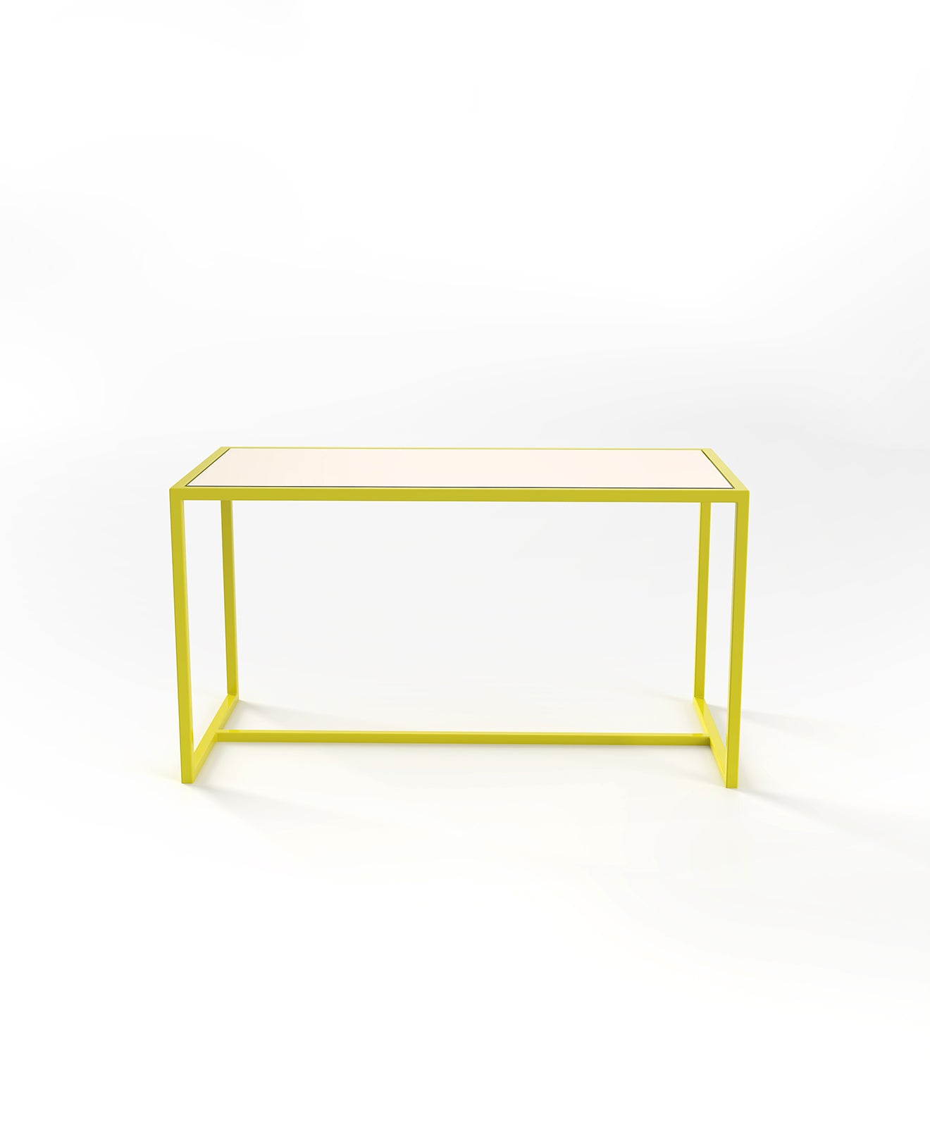 Outdoor Tisch TALON – HPL Tischplatte & Stahlgestell mit Mittelstrebe