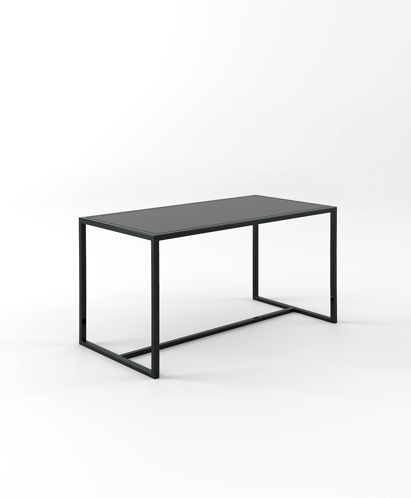 Outdoor Tisch TALON – HPL Tischplatte & Stahlgestell mit Mittelstrebe
