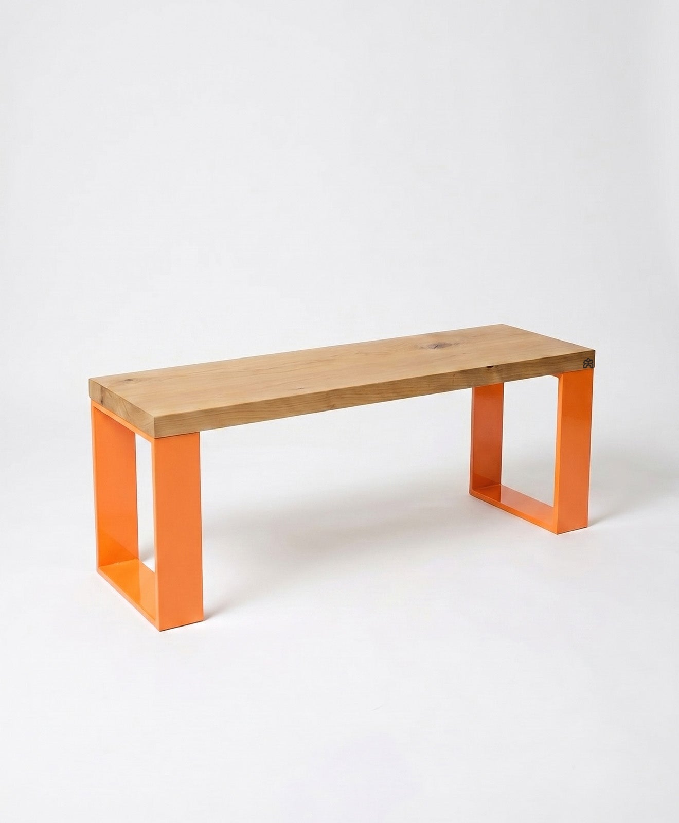 Sitzbank Holz & Stahlgestell PANIBENGEL