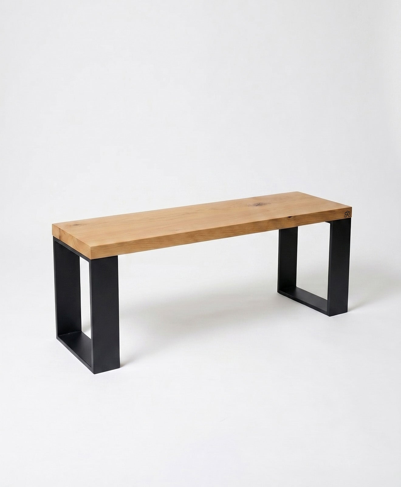 Sitzbank Holz & Stahlgestell PANIBENGEL