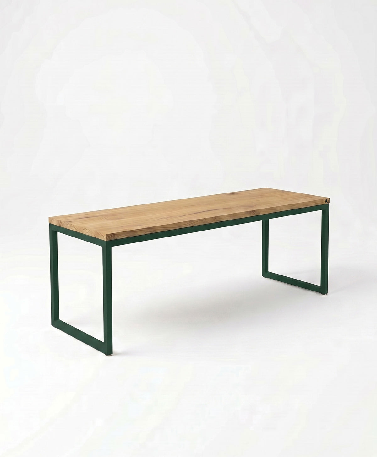 Sitzbank Holz & Stahlgestell ohne Mittelstrebe TALON