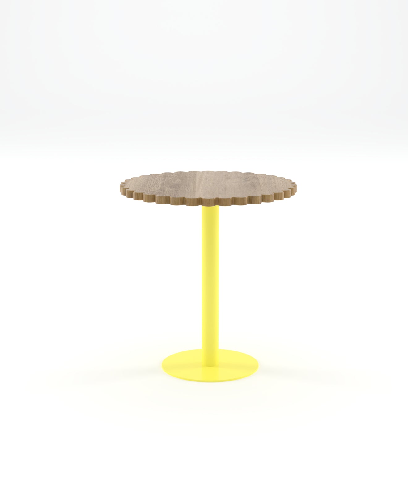 Bistrotisch rund Holz & Stahl BLUME