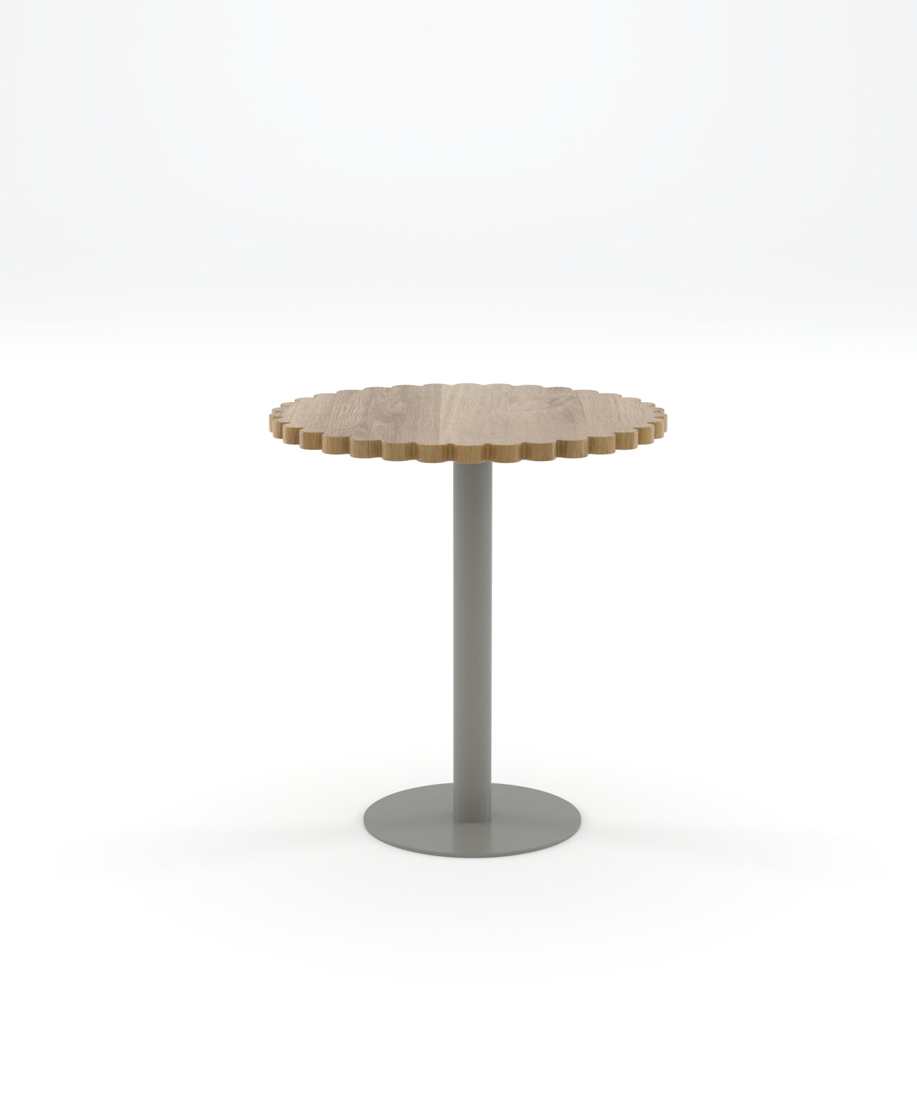 Bistrotisch rund Holz & Stahl BLUME