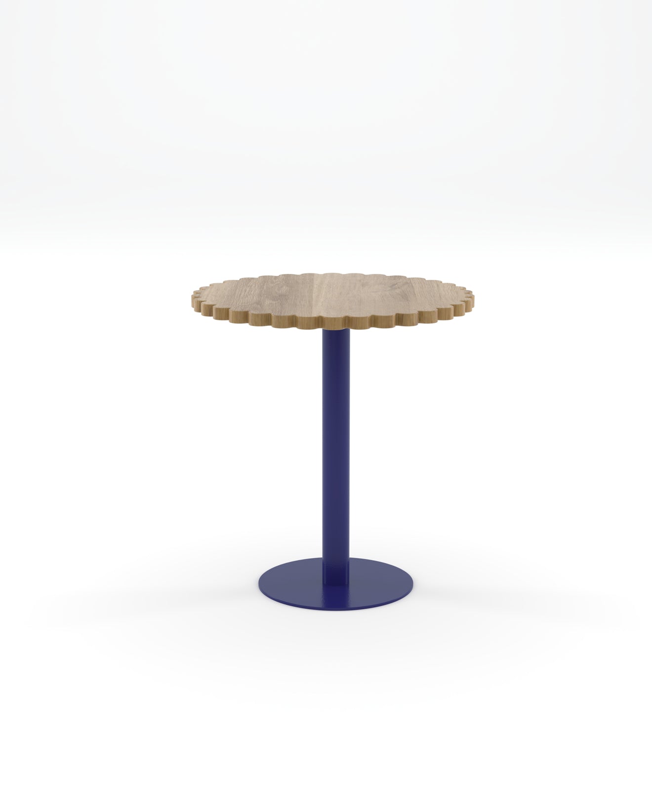 Bistrotisch rund Holz & Stahl BLUME