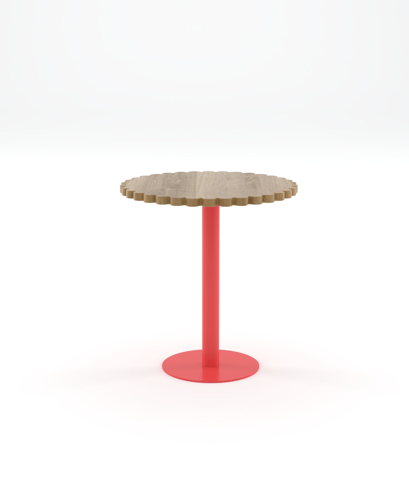 Bistrotisch rund Holz & Stahl BLUME