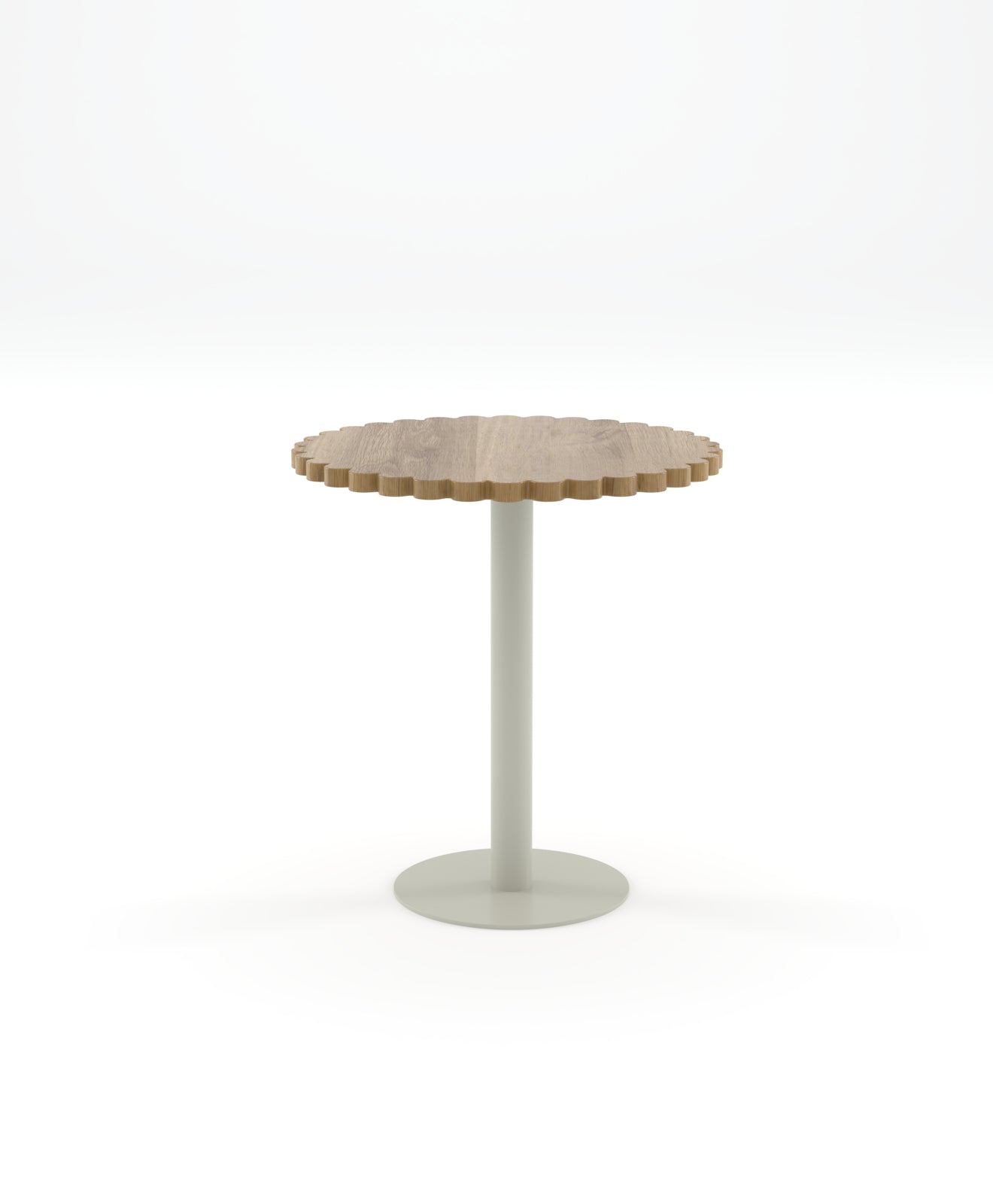 Bistrotisch rund Holz & Stahl BLUME