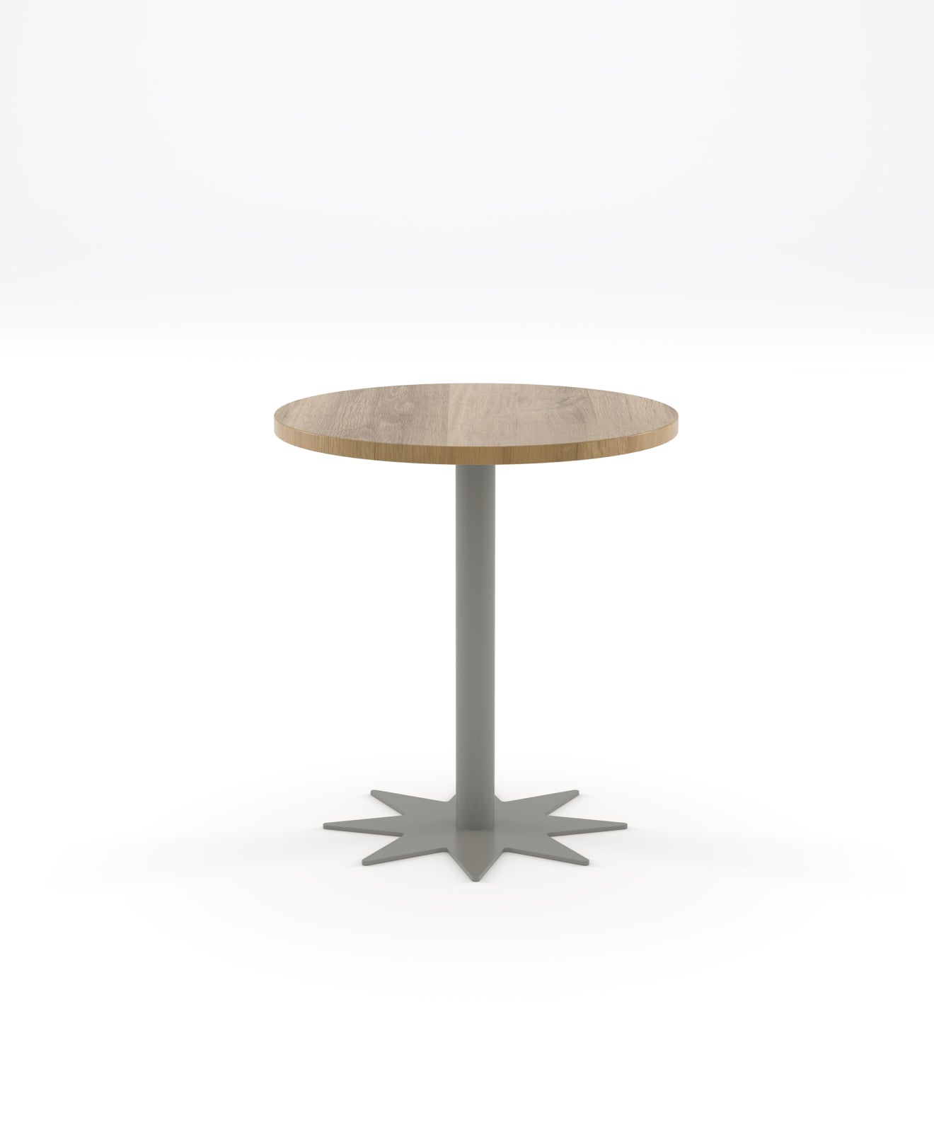 Bistrotisch rund Holz & Stahl STERN