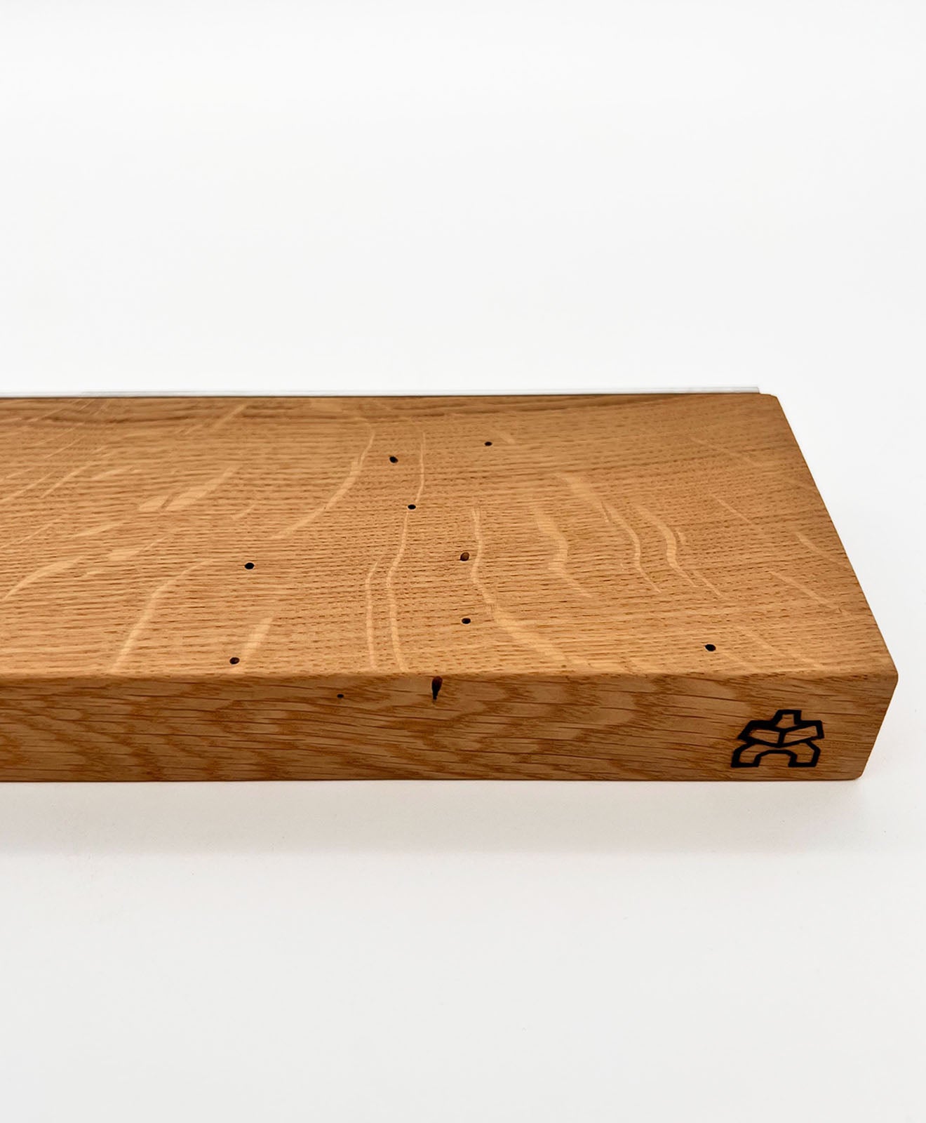 B-Ware Wandregal Holz Eiche FIERS