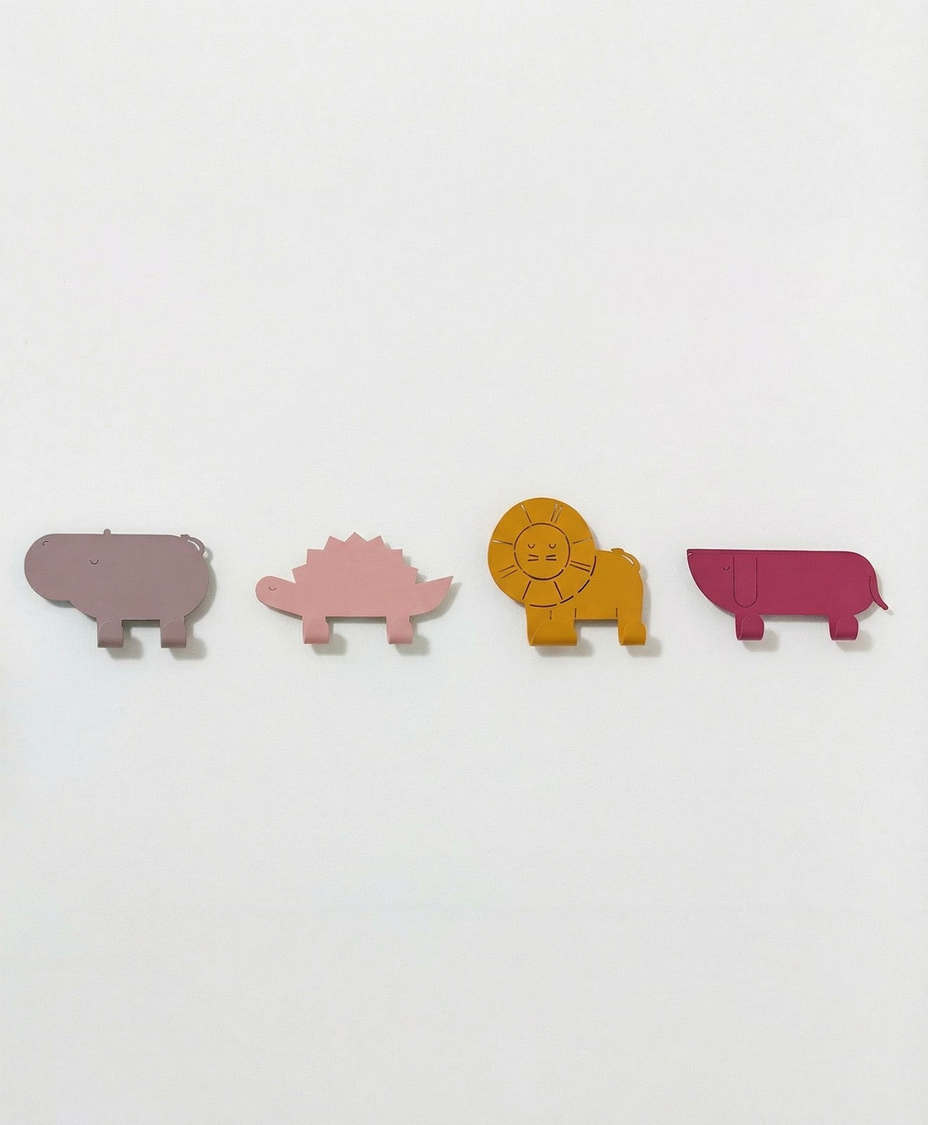 Wandhaken für Kinder Tiermotive