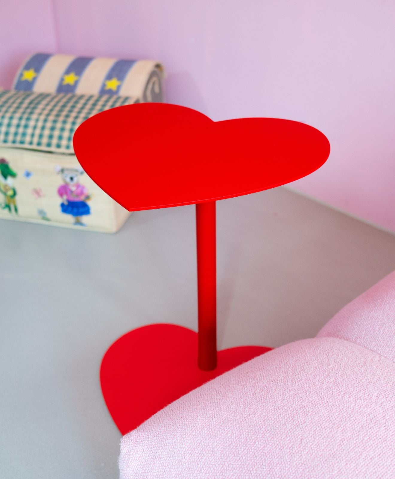 Beistelltisch | Couchtisch aus Metall AMOR im Wohnzimmer