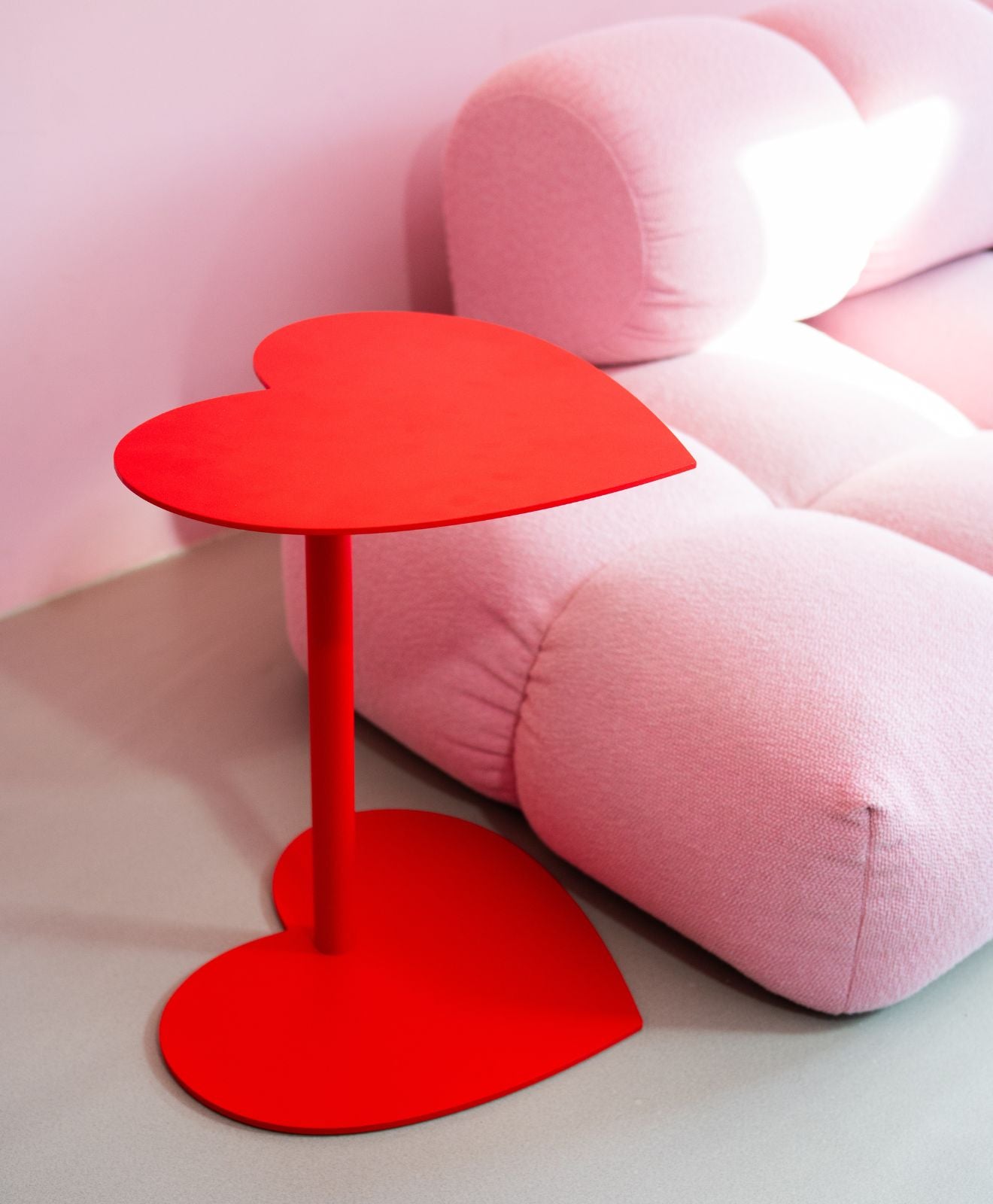 Beistelltisch | Couchtisch aus Metall AMOR im Wohnzimmer