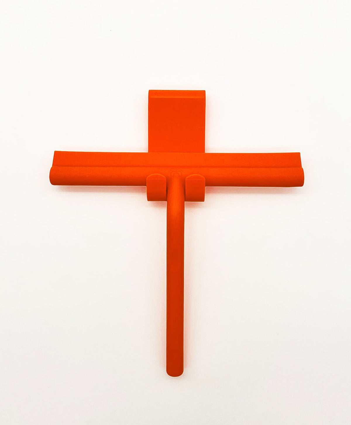 Abzieher aus Silikon für Bad und mehr von KAWENTSMANN in Orange