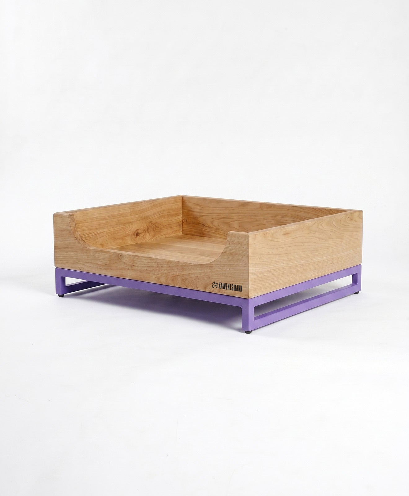 KAWENTSMANN Hundebett aus Holz mit Stahlgestell FIRCHE