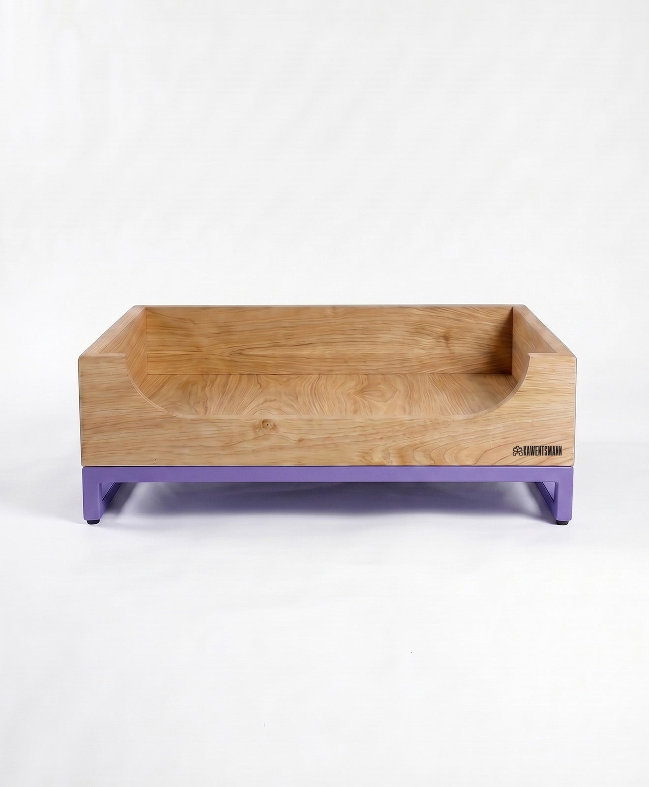 KAWENTSMANN Hundebett aus Holz mit Stahlgestell FIRCHE