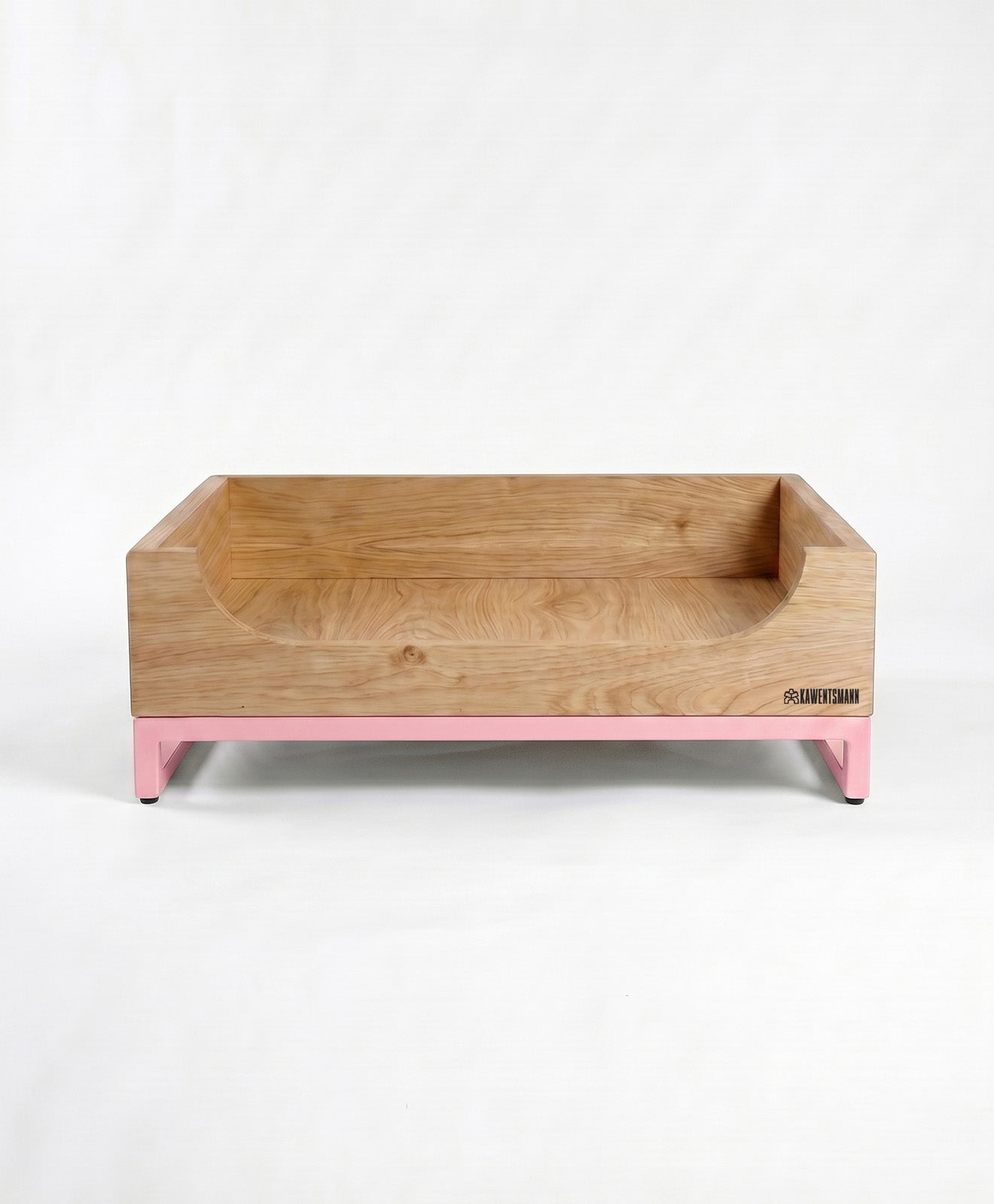 KAWENTSMANN Hundebett aus Holz mit Stahlgestell FIRCHE