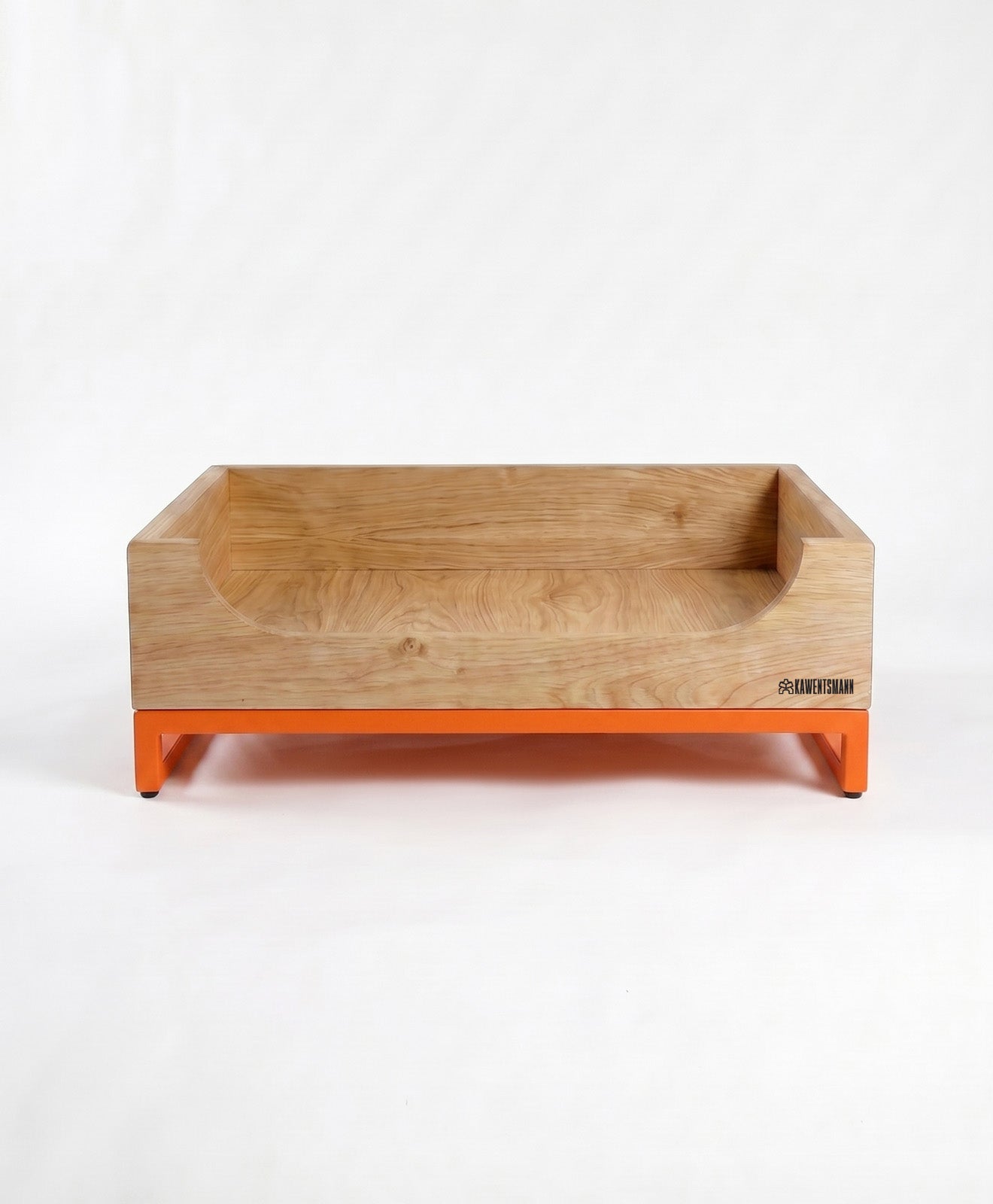 KAWENTSMANN Hundebett aus Holz mit Stahlgestell FIRCHE